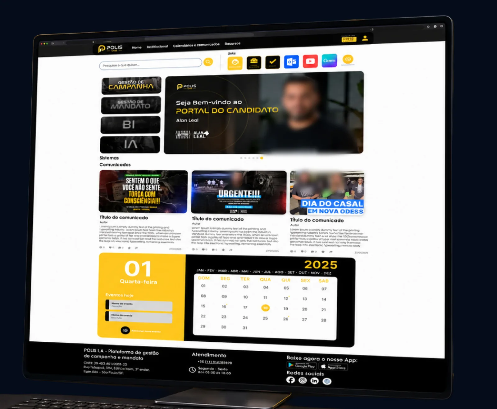 Portal do Candidato Polis One